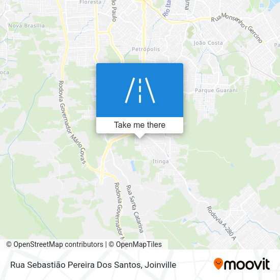 Rua Sebastião Pereira Dos Santos map