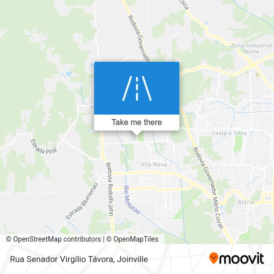 Rua Senador Virgílio Távora map