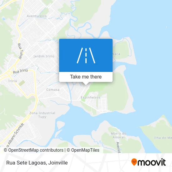 Rua Sete Lagoas map