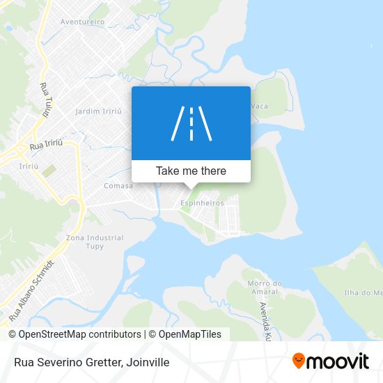 Rua Severino Gretter map