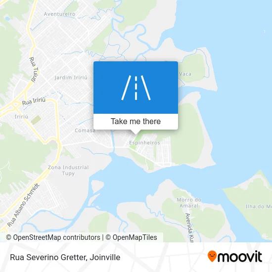 Rua Severino Gretter map