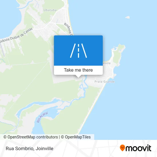 Rua Sombrio map
