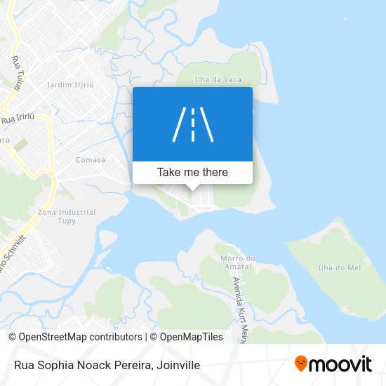 Rua Sophia Noack Pereira map