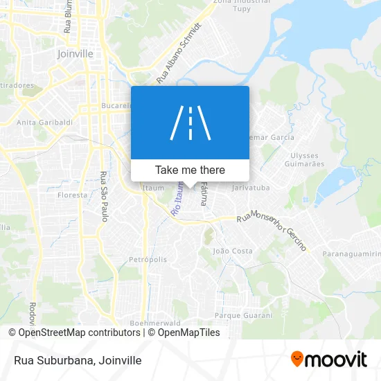 Rua Suburbana map