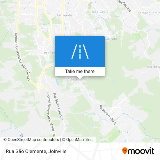 Rua São Clemente map