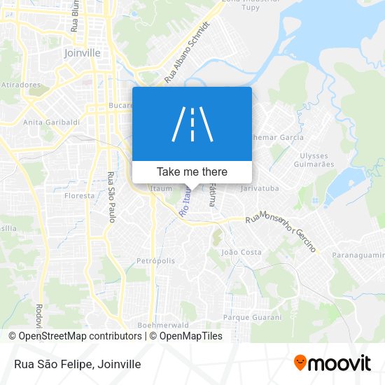 Rua São Felipe map