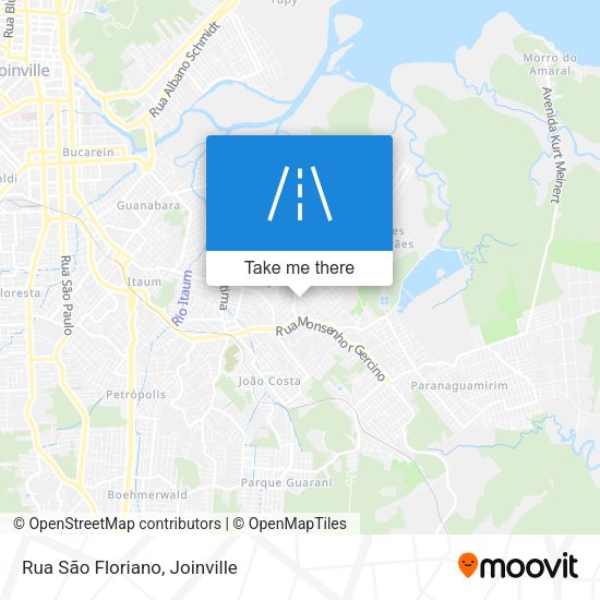 Rua São Floriano map