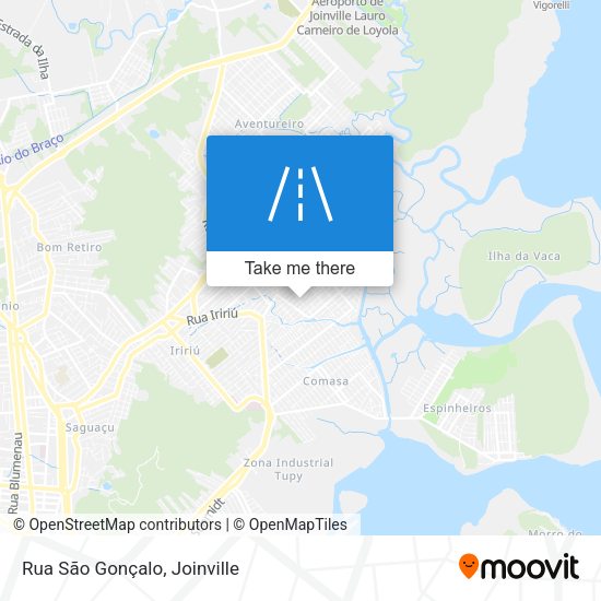 Rua São Gonçalo map