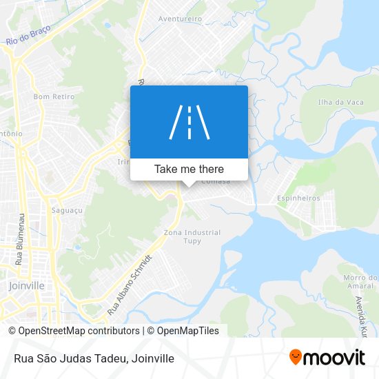 Rua São Judas Tadeu map