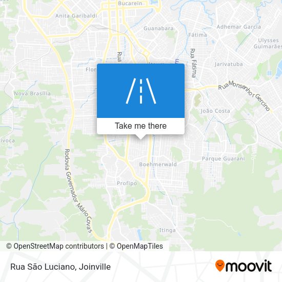 Rua São Luciano map
