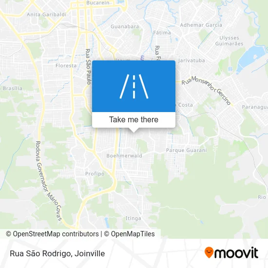 Rua São Rodrigo map