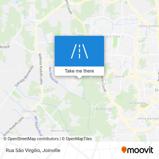 Rua São Virgílio map