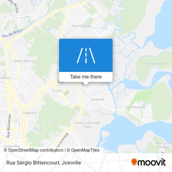 Rua Sérgio Bittencourt map