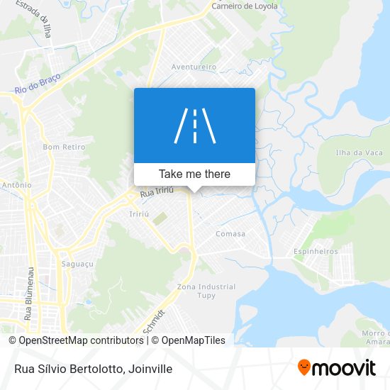 Rua Sílvio Bertolotto map