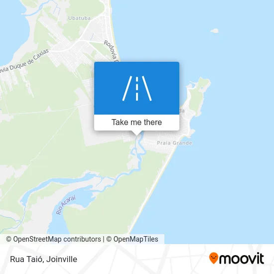 Rua Taió map