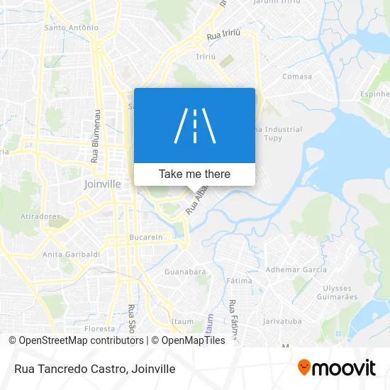 Rua Tancredo Castro map
