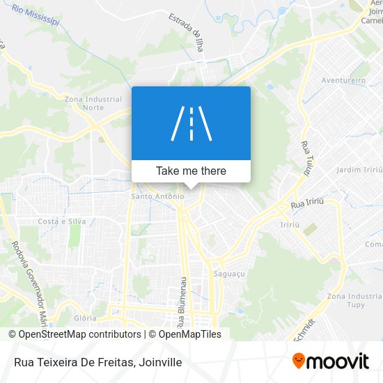 Rua Teixeira De Freitas map