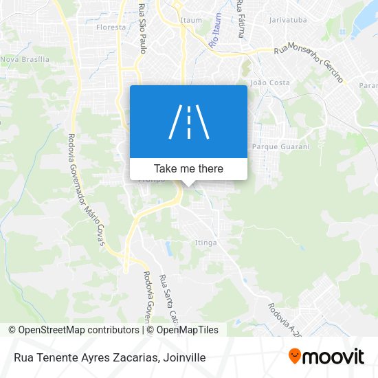 Rua Tenente Ayres Zacarias map