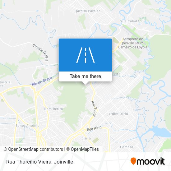 Rua Tharcílio Vieira map