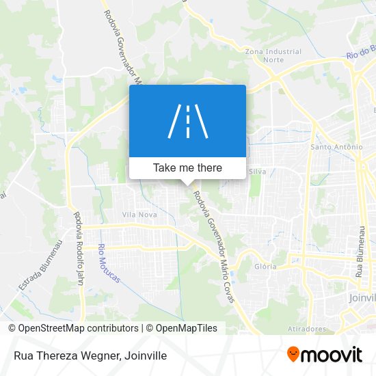 Rua Thereza Wegner map