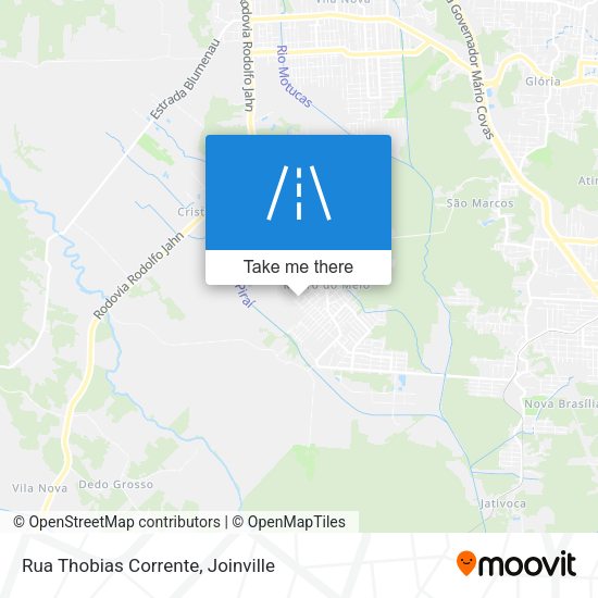 Rua Thobias Corrente map