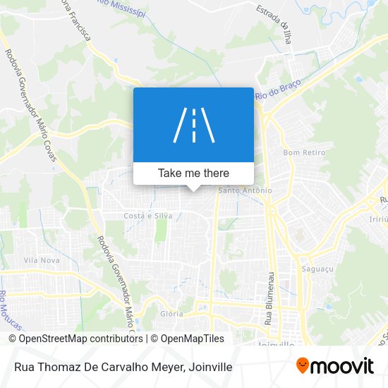 Rua Thomaz De Carvalho Meyer map