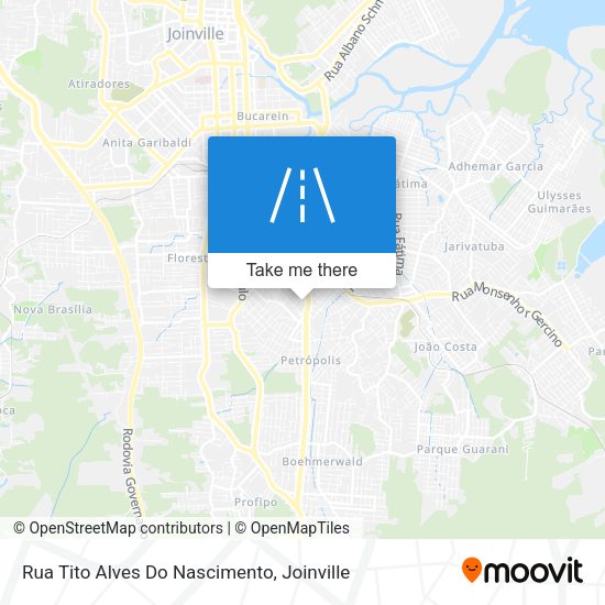 Rua Tito Alves Do Nascimento map