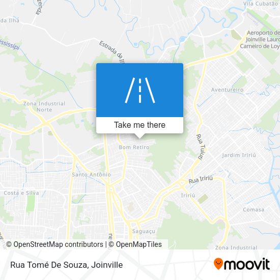 Rua Tomé De Souza map