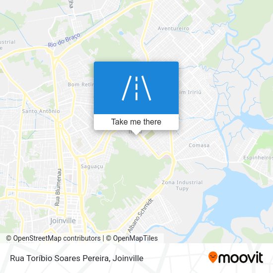 Rua Toríbio Soares Pereira map