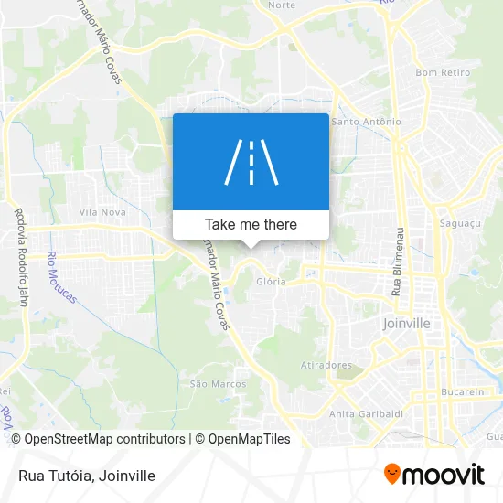 Rua Tutóia map