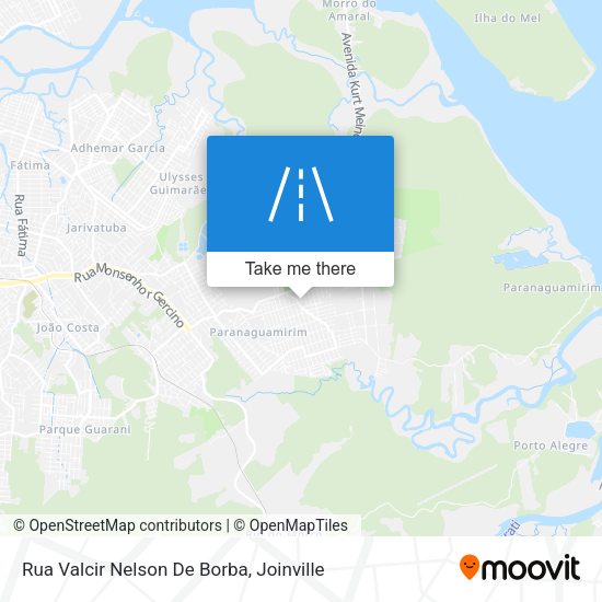 Rua Valcir Nelson De Borba map
