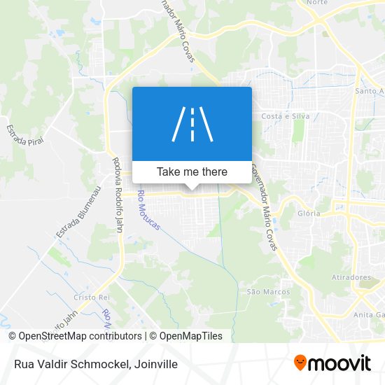 Rua Valdir Schmockel map