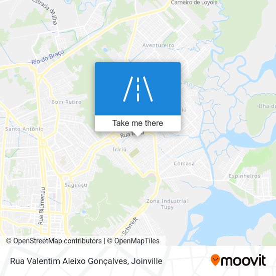 Rua Valentim Aleixo Gonçalves map
