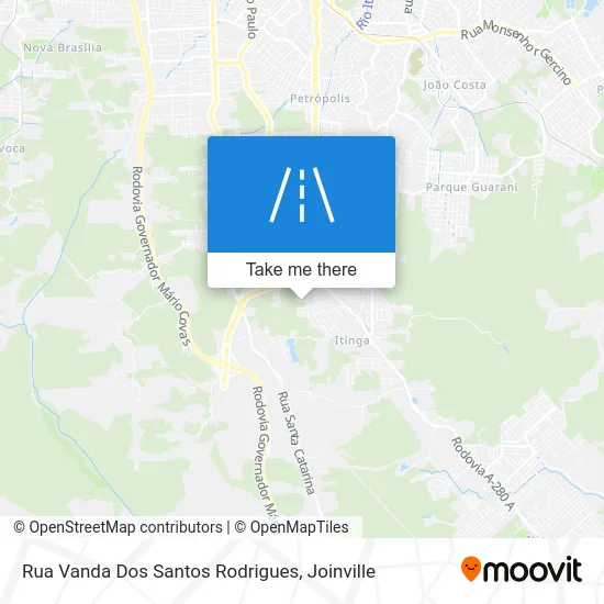 Rua Vanda Dos Santos Rodrigues map