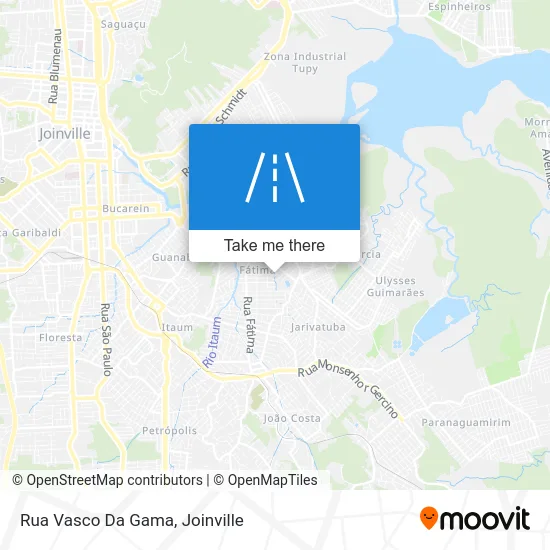 Rua Vasco Da Gama map