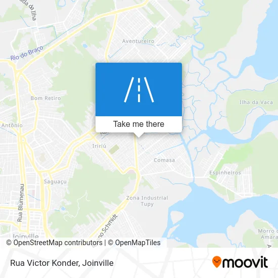Rua Victor Konder map