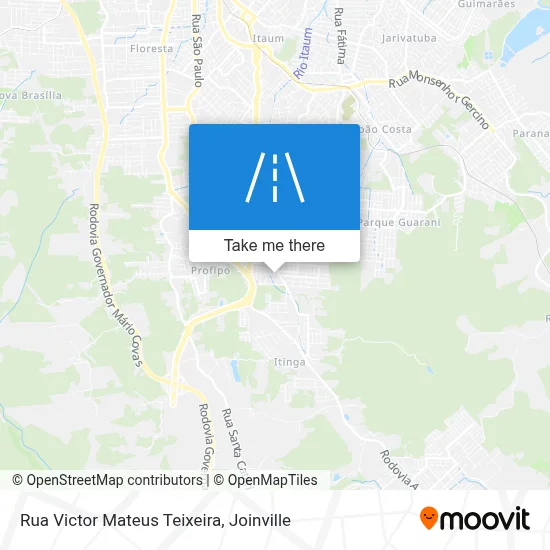 Rua Victor Mateus Teixeira map
