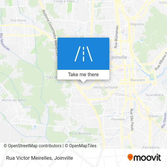 Rua Victor Meirelles map