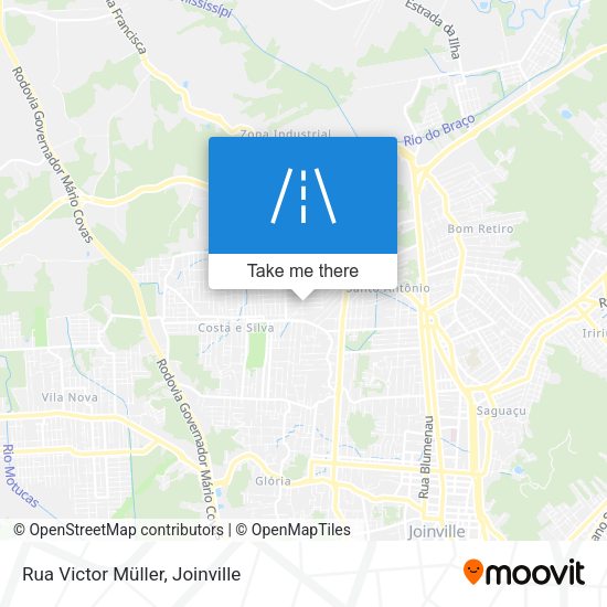 Rua Victor Müller map