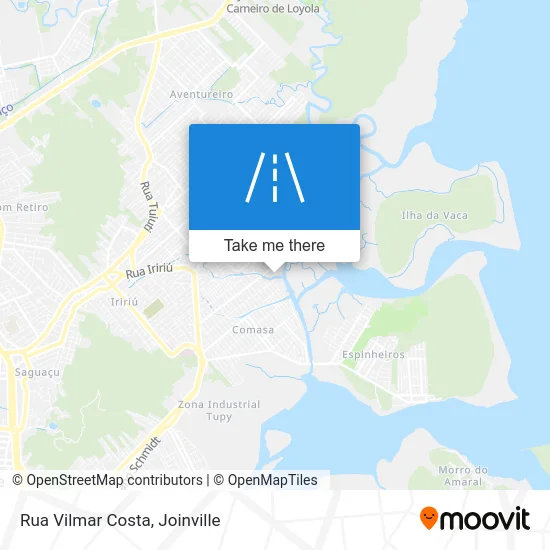 Rua Vilmar Costa map