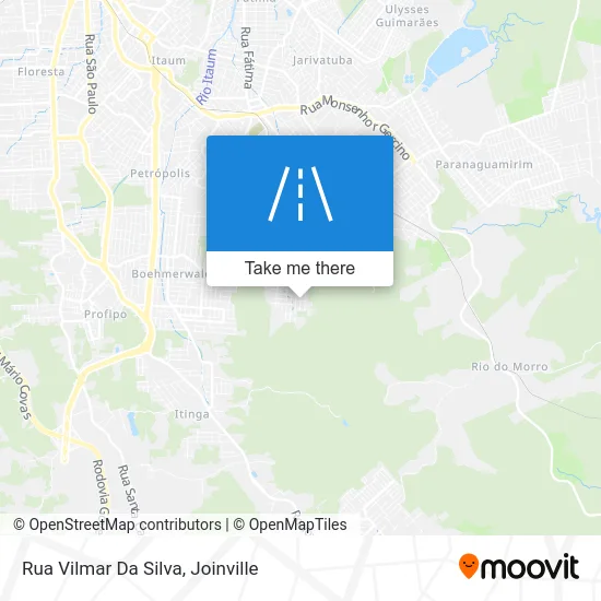 Rua Vilmar Da Silva map