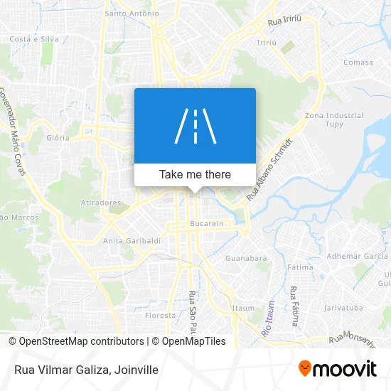 Rua Vilmar Galiza map