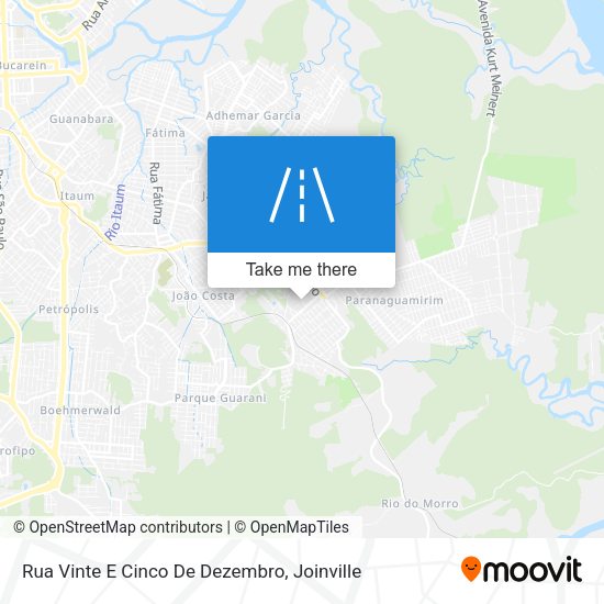 Rua Vinte E Cinco De Dezembro map