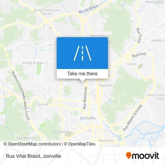 Rua Vital Brasil map