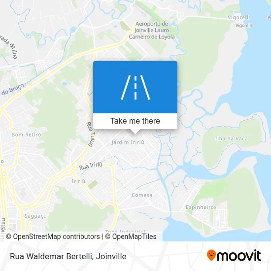 Rua Waldemar Bertelli map