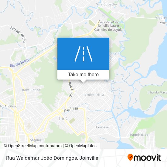 Rua Waldemar João Domingos map