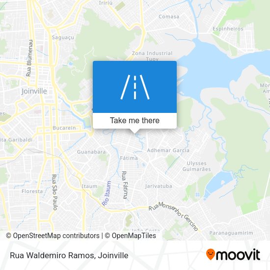 Rua Waldemiro Ramos map