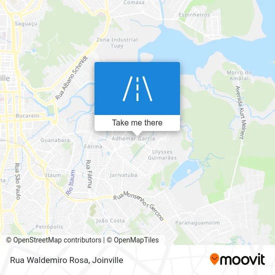 Rua Waldemiro Rosa map