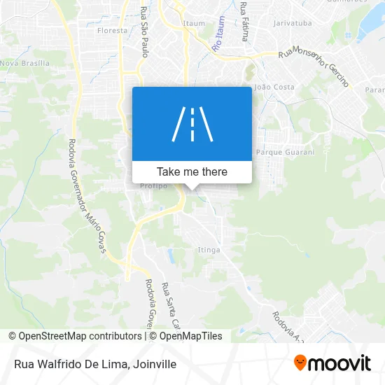 Rua Walfrido De Lima map