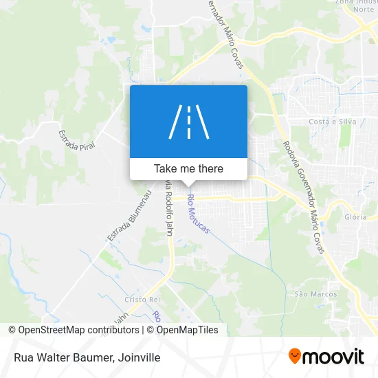 Rua Walter Baumer map